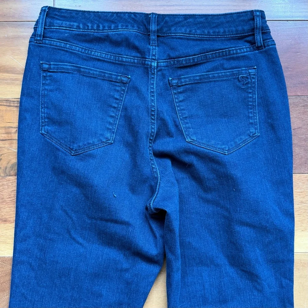 Martha Stewart Patchwork Textured Skinny Casual Jeans - Picture 7 of 10